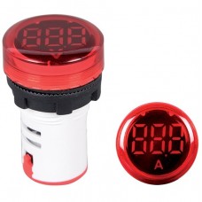 Αμπερόμετρο Ψηφιακό AC 0-100V Φ22 Πόρτα Πίνακα EL-ED16R